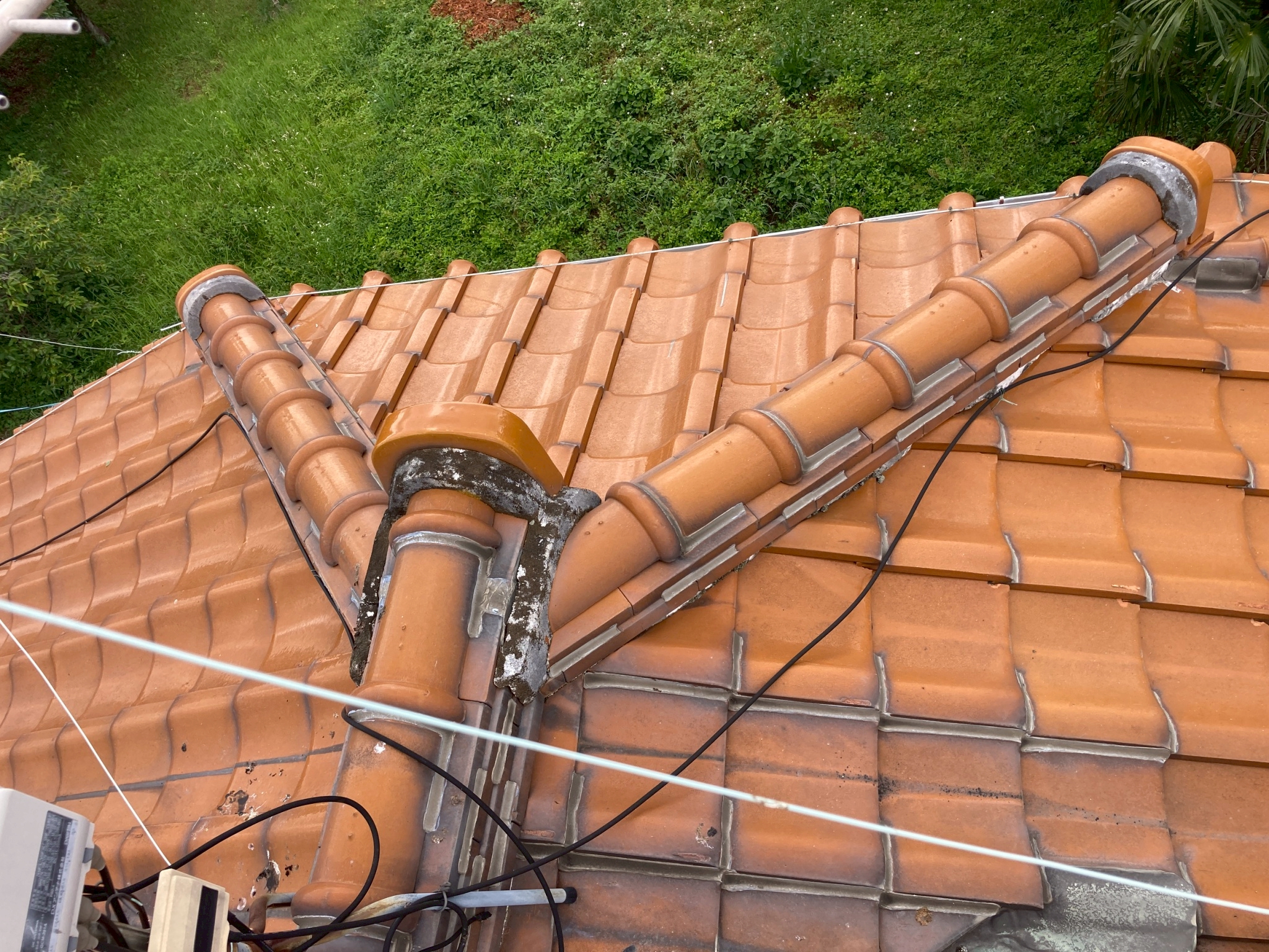 棟同士が突き当たっている部分